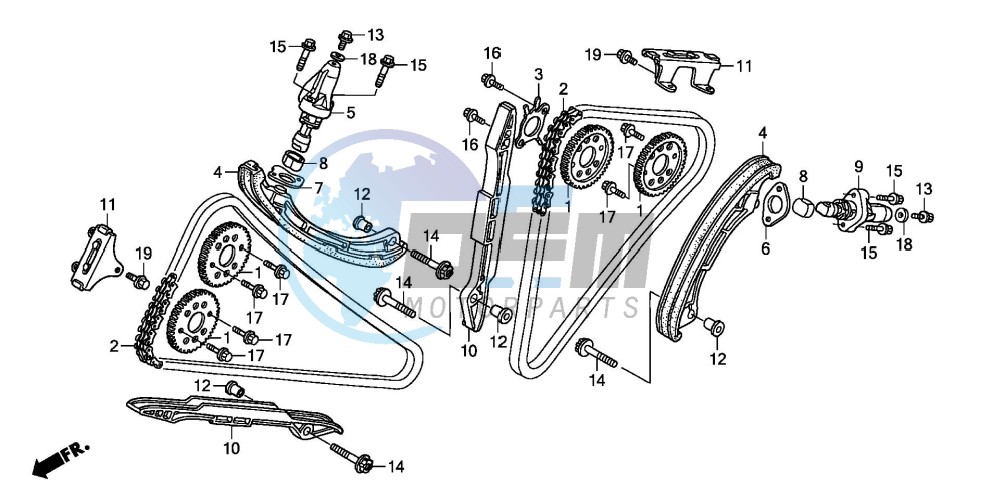 CAM CHAIN/TENSIONER