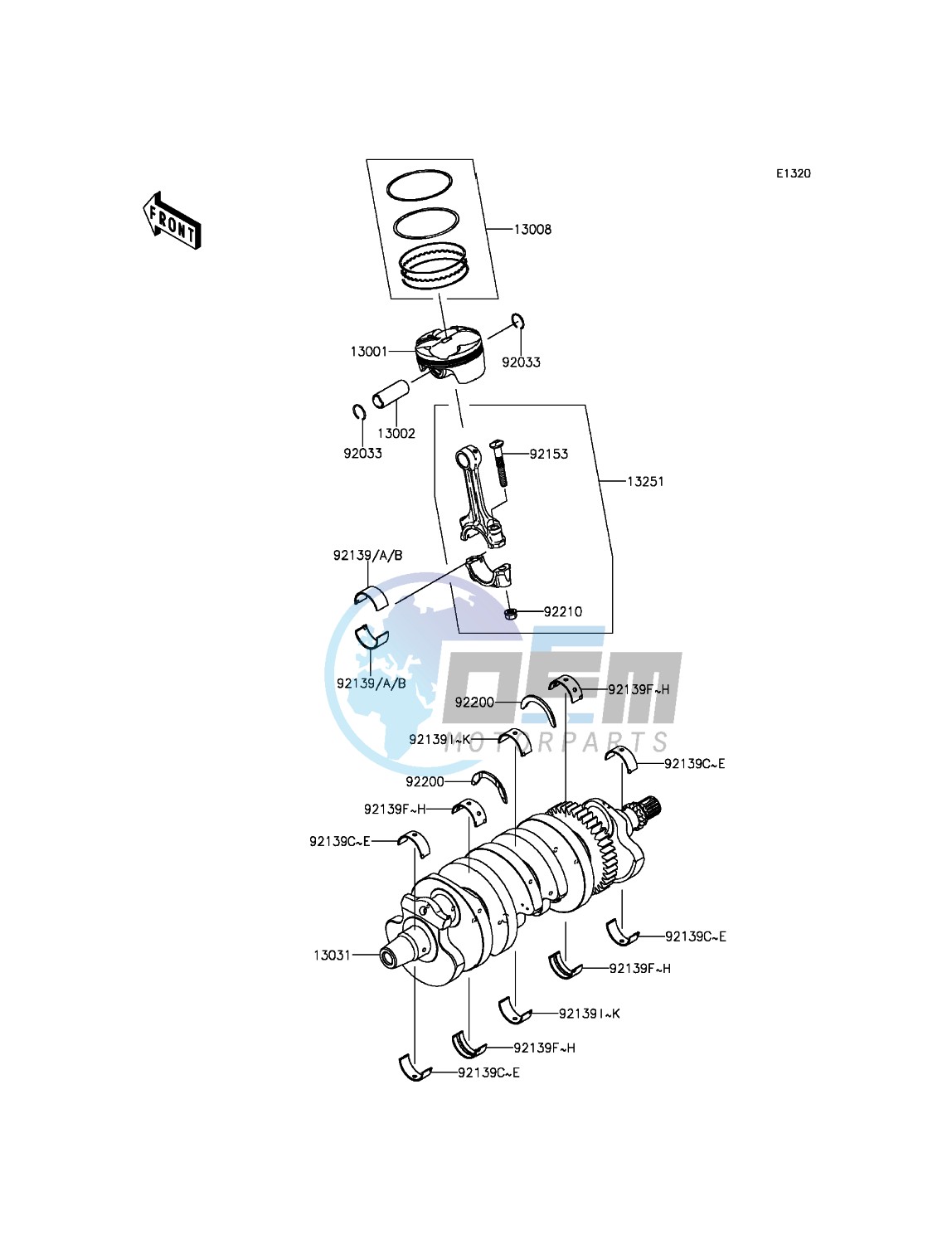 Crankshaft/Piston(s)