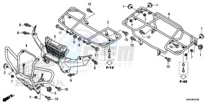 TRX500FM1E TRX500FM1 Europe Direct - (ED) drawing CARRIER