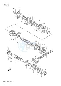 RM85 (P03) drawing TRANSMISSION (RM85L2 P03)