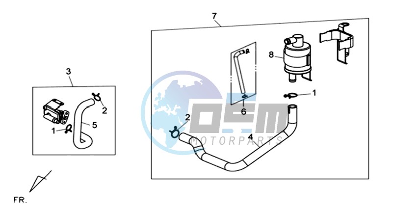 REED VALVE A.I.C.V UNIT