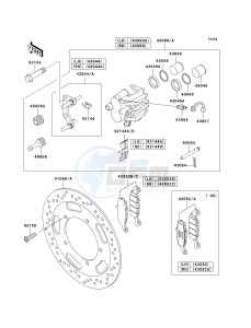 VN 1600 A [VULCAN 1600 CLASSIC] (A6F-A8FA) A8FA drawing FRONT BRAKE