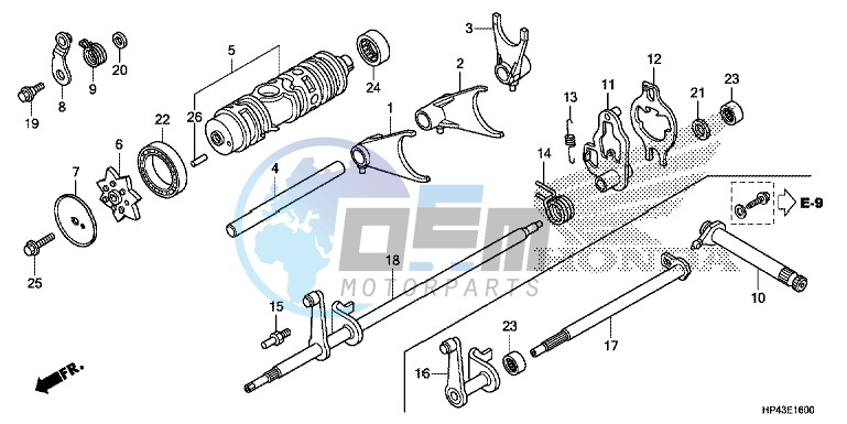 GEARSHIFT FORK