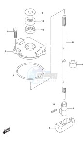 DF 115A drawing Shift Rod