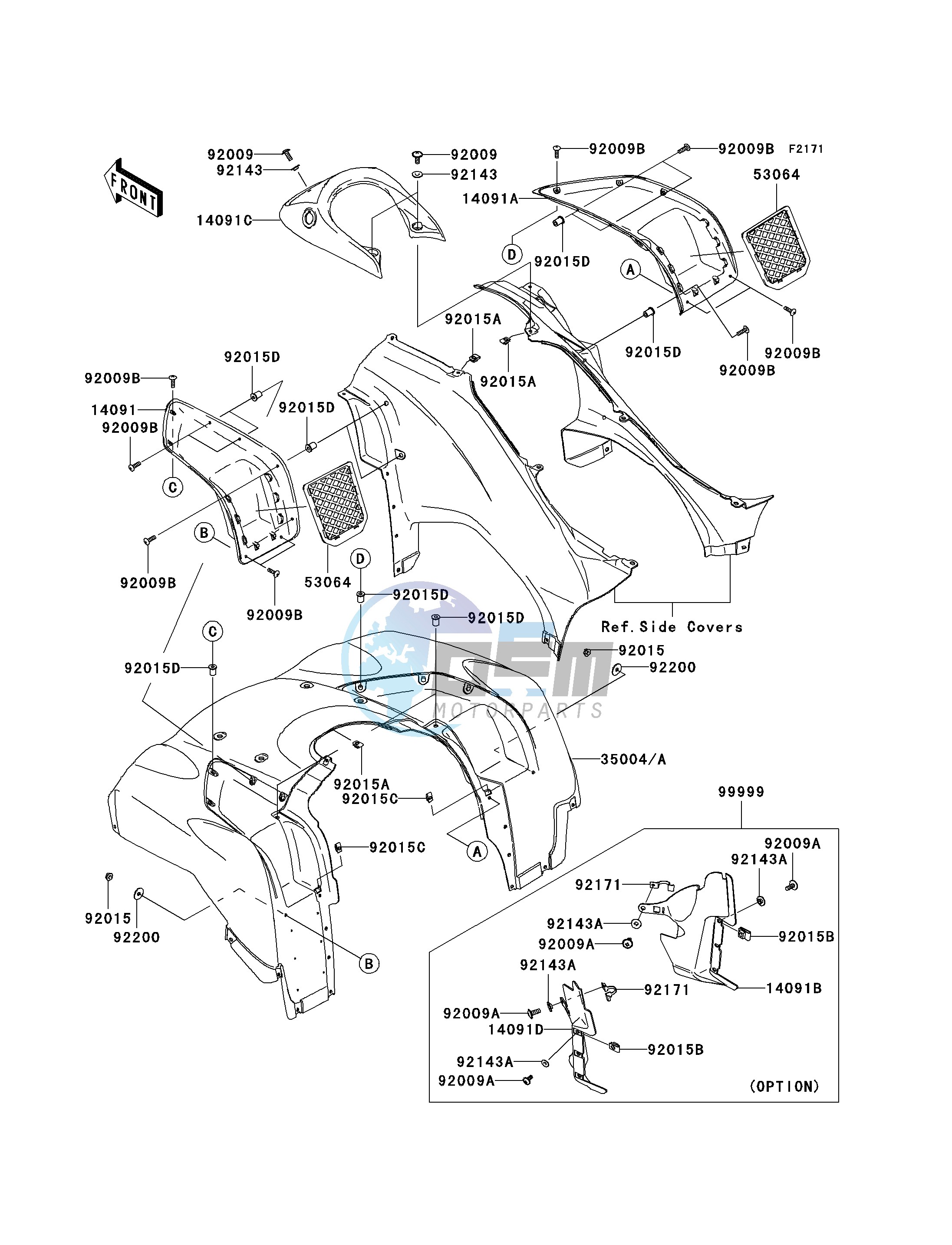 FRONT FENDER-- S- -