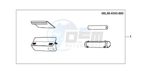 XL1000V9 F / CMF drawing HANDLE POCKET DX