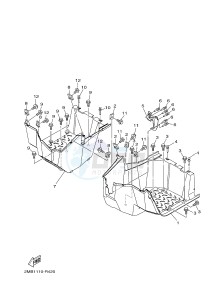 YXE700E YXE70WPHG WOLVERINE EPS CAMO (2MB9) drawing STAND & FOOTREST