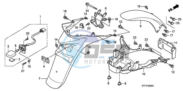 REAR FENDER