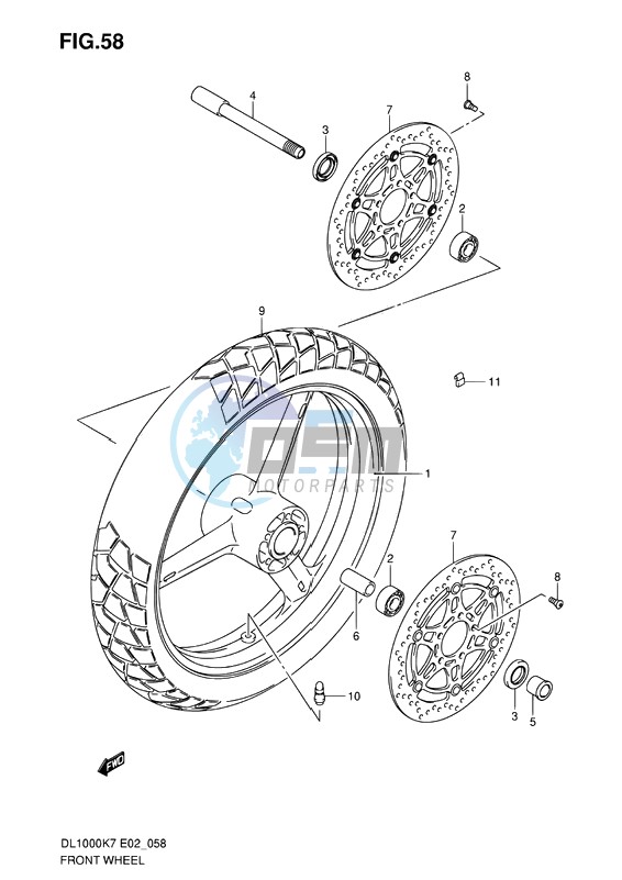 FRONT WHEEL