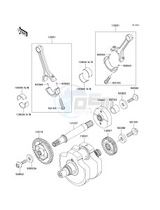 VN 900 B [VULCAN 900 CLASSIC] (6F-9F) B8F drawing CRANKSHAFT