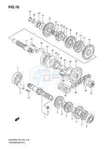 GZ250 (P3) drawing TRANSMISSION