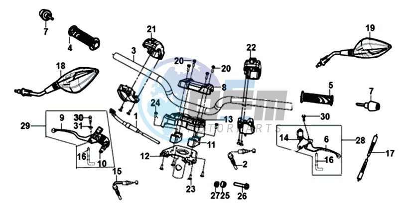 DASHBOARD / METER CABLE  / WIRE HARNESS