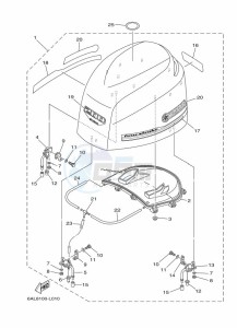 F200CETX drawing FAIRING-UPPER