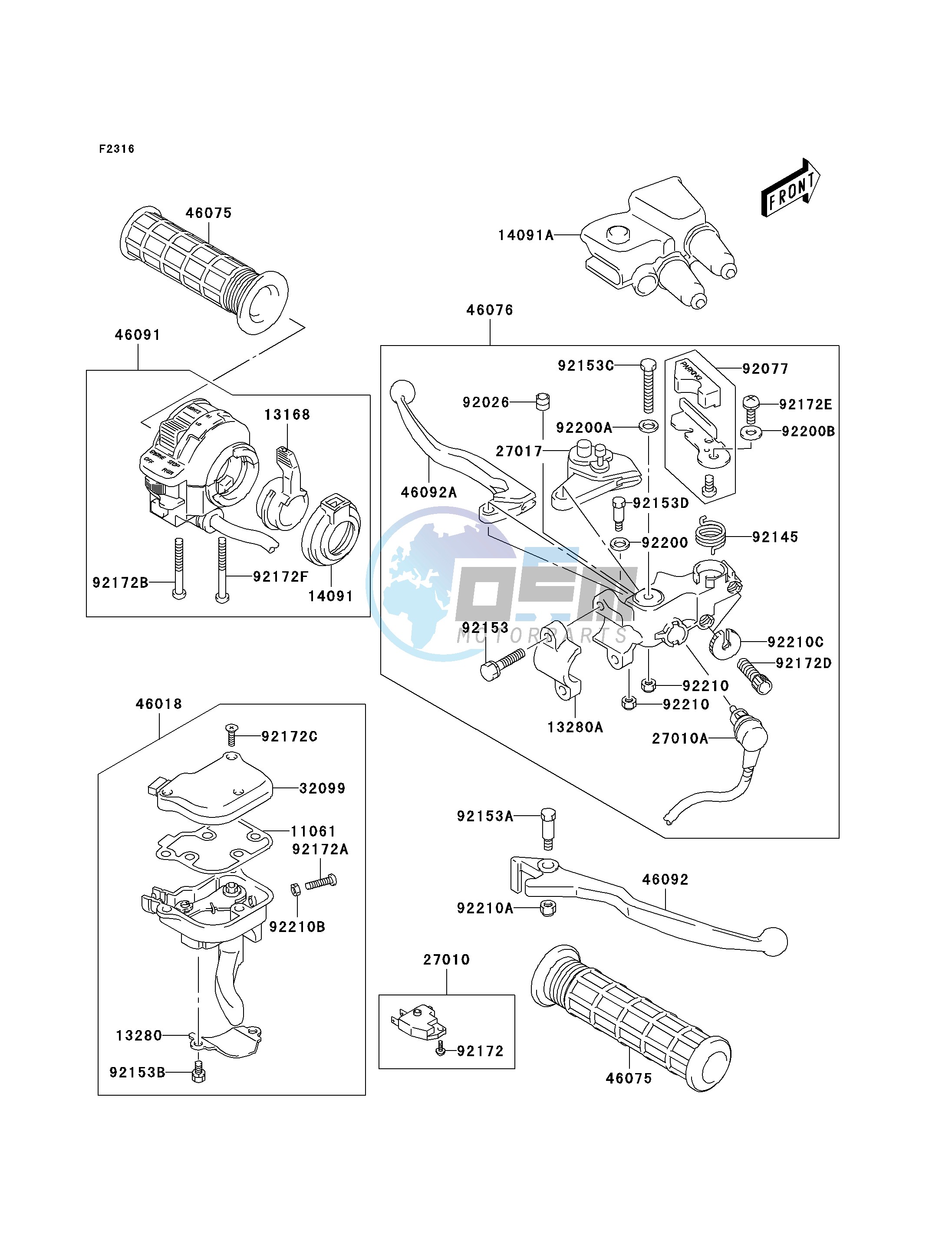 HANDLE LEVER