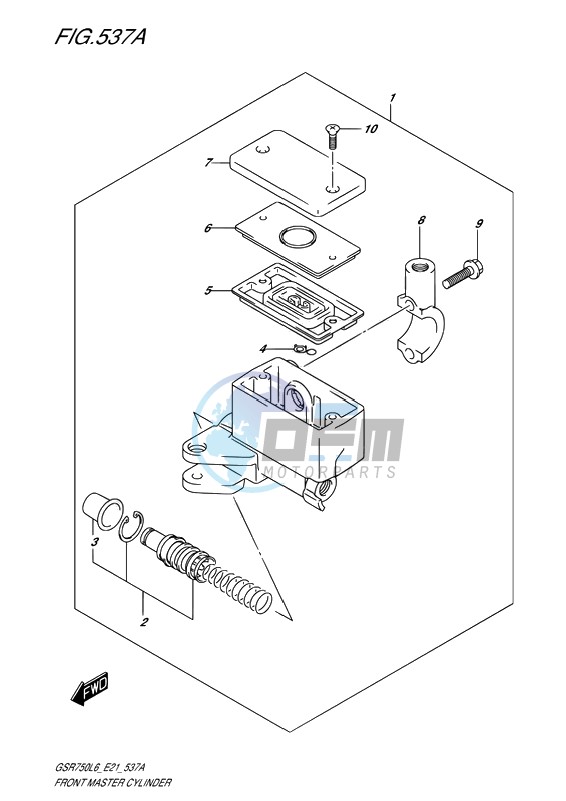 FRONT MASTER CYLINDER