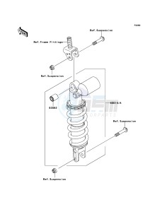 NINJA ZX-10R ZX1000E8F FR GB XX (EU ME A(FRICA) drawing Shock Absorber(s)