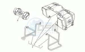 Nevada 350 drawing Leather top box kit