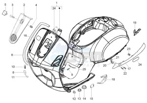 LX 125 drawing Chasis