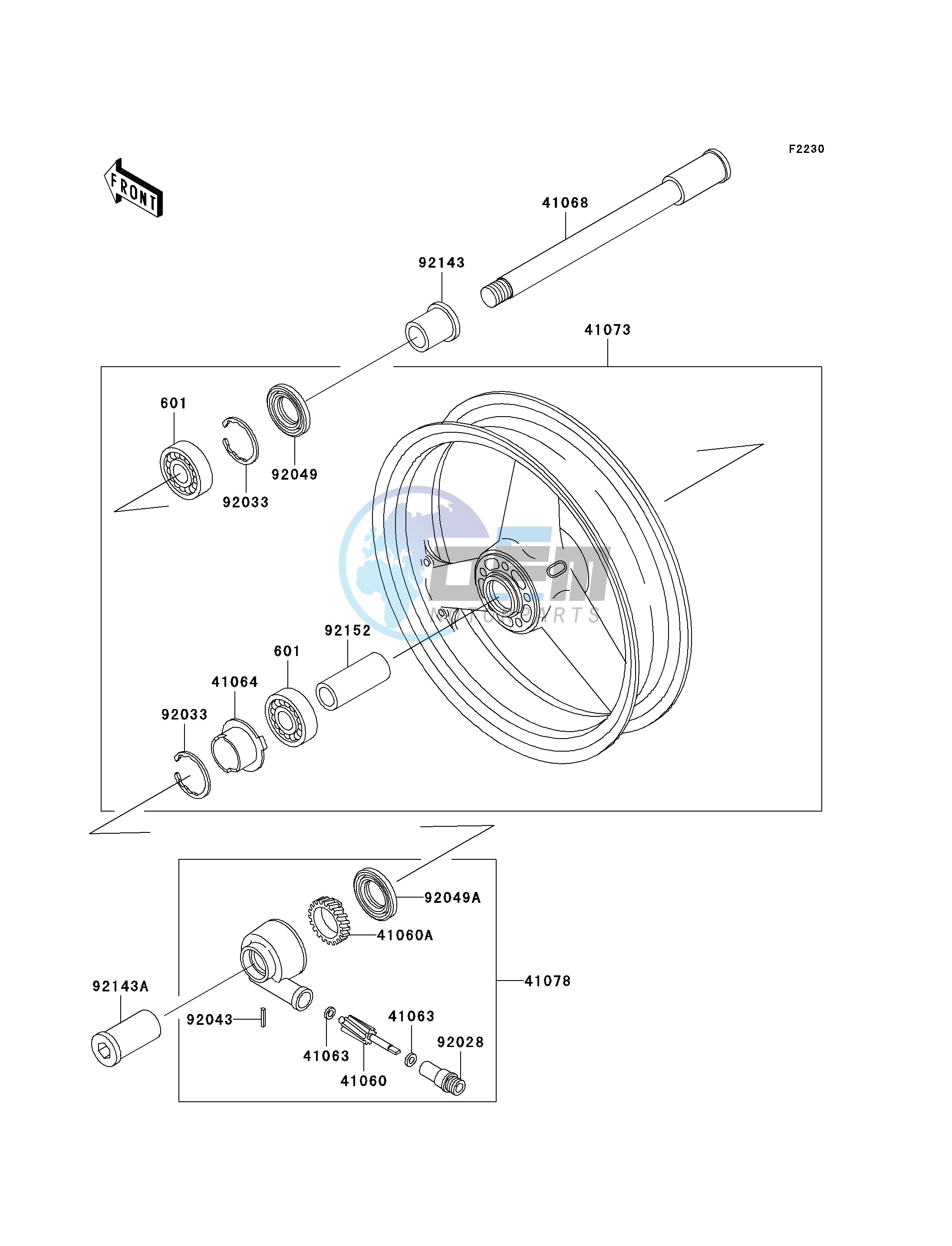 FRONT WHEEL