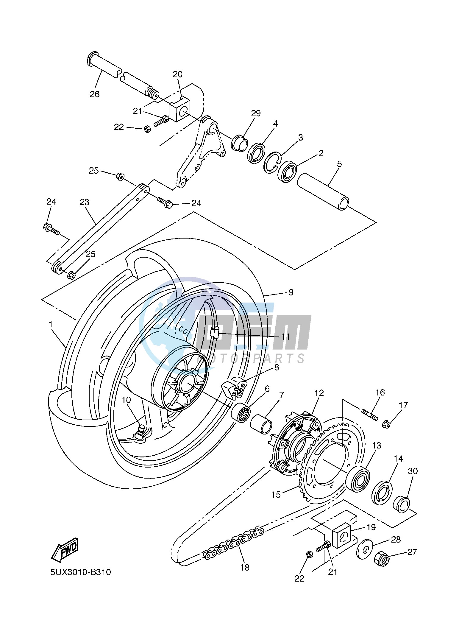 REAR WHEEL