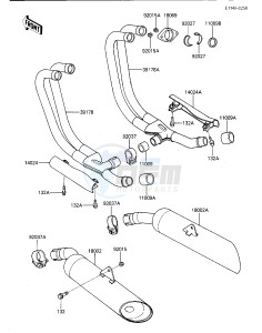 ZL 600 A [ZL600 ELIMINATOR] (A1-A2) drawing MUFFLERS