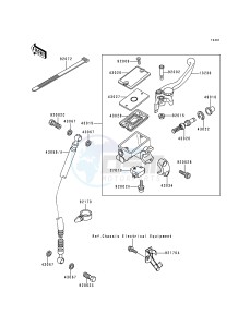 EX 500 D [NINJA 500] (D1-D5) [NINJA 500] drawing FRONT MASTER CYLINDER