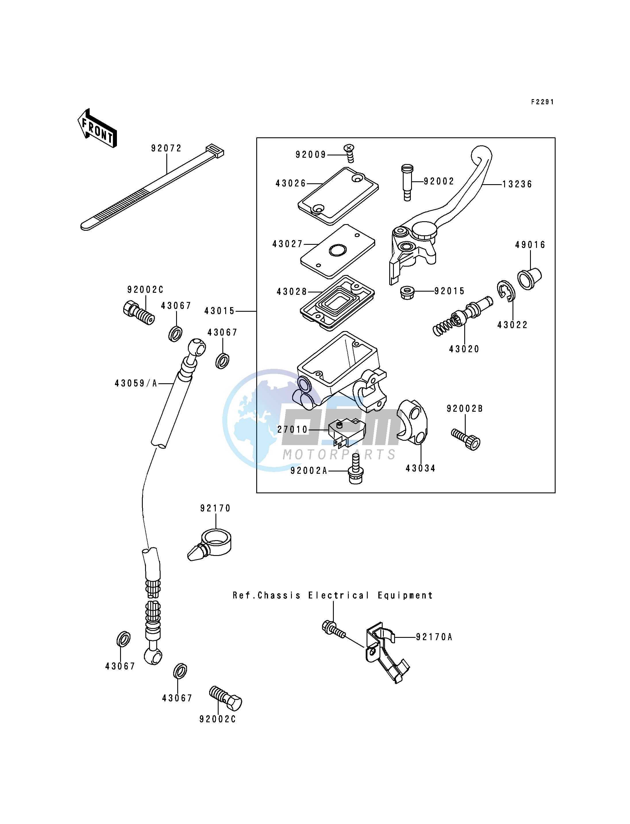 FRONT MASTER CYLINDER