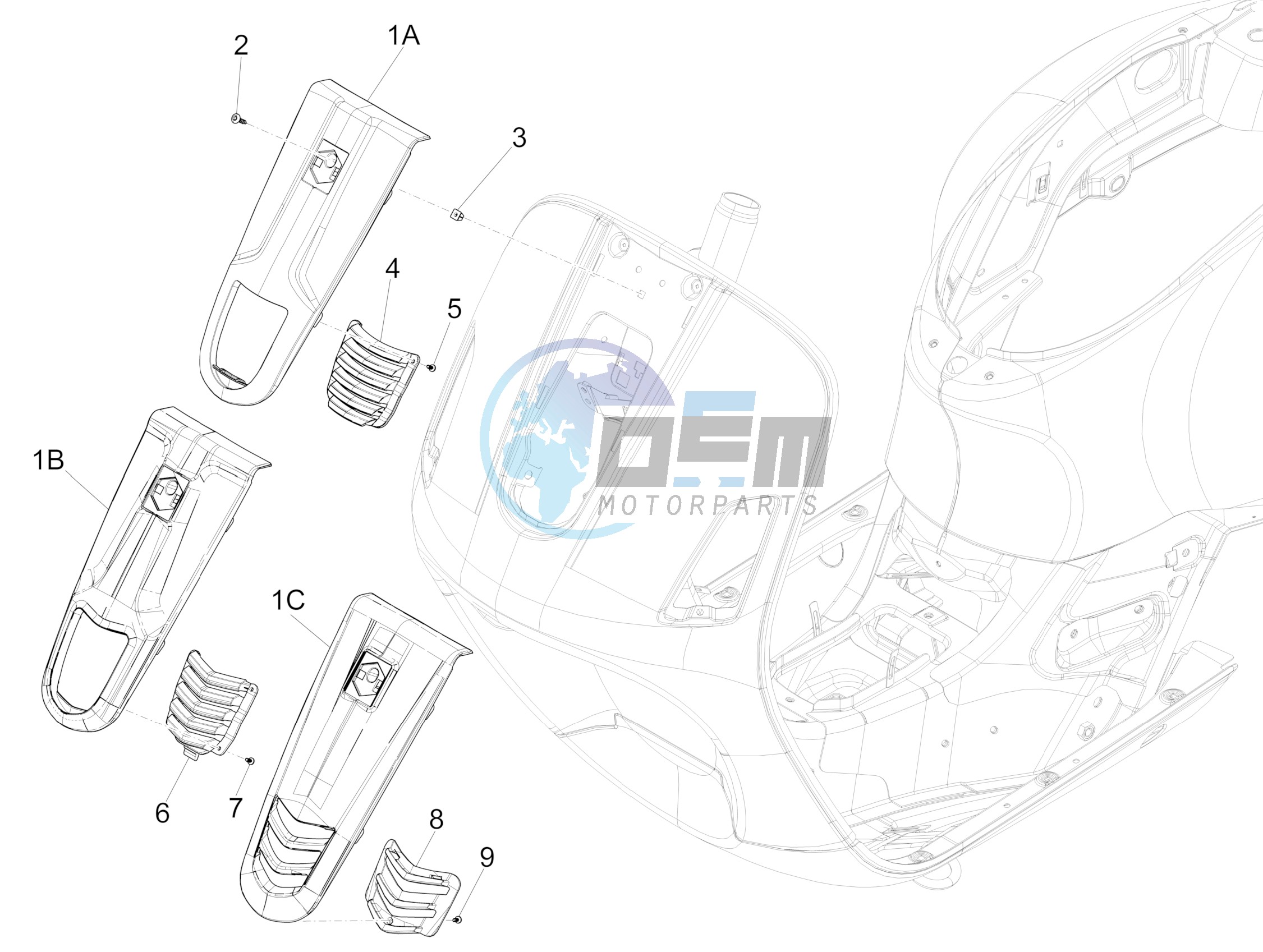 Front shield