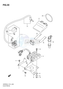 GSF650 (E21) Bandit drawing ELECTRICAL (GSF650SL1 E21)