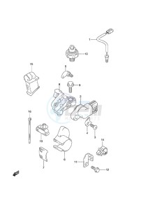 DF 50A drawing Sensor High Thrust