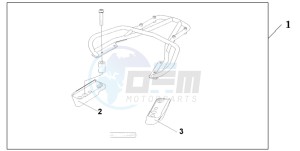 CBF600NA drawing REAR CARRIER