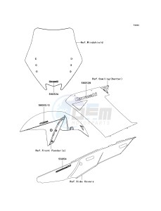 ZG 1400 A [CONCOURS 14 ABS] (8F-9F) A8F drawing DECALS