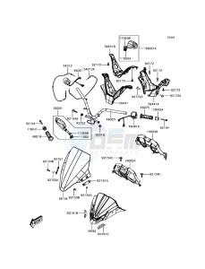 J300 SC300AEF XX (EU ME A(FRICA) drawing Handlebar