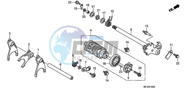 GEARSHIFT DRUM