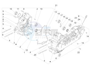 MP3 500 SPORT BUSINESS ABS E3-E4 (NAFTA)2 drawing Crankcase