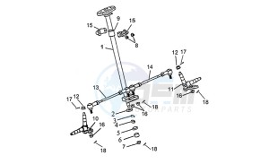 Quasar 50-100 drawing Steering