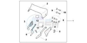 VFR1200FD VFR1200F UK - (E) drawing SPORTS SCREEN