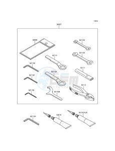 VULCAN_S_ABS EN650BFF XX (EU ME A(FRICA) drawing Owner's Tools