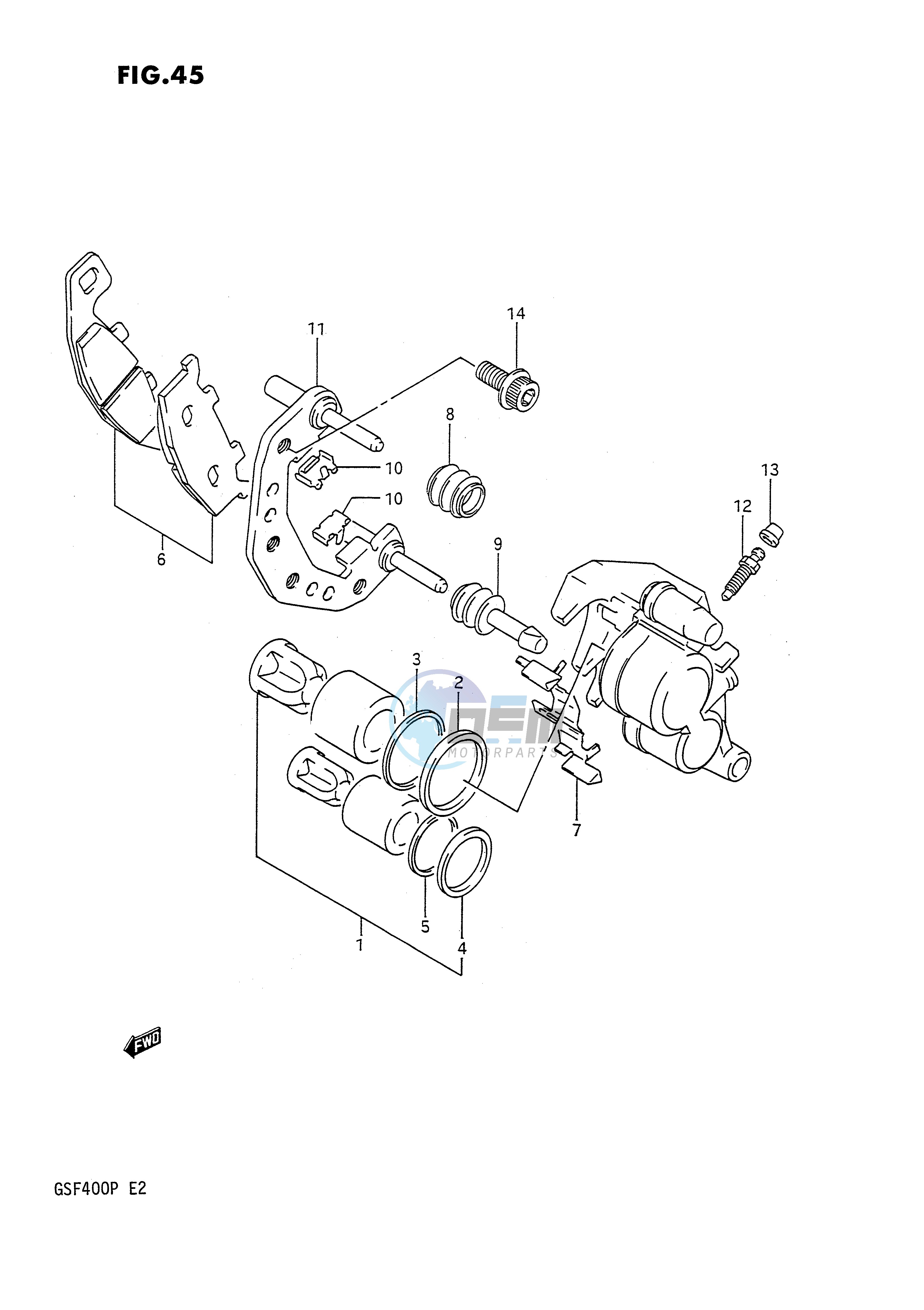 FRONT CALIPER