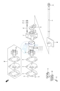 DF 9.9B drawing Water Pump