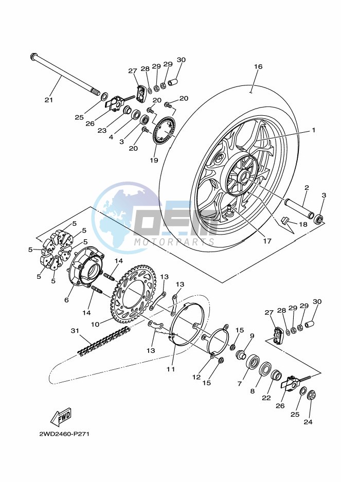 REAR WHEEL