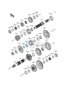 NINJA_ZX-6R_ABS ZX636FFFA FR GB XX (EU ME A(FRICA) drawing Transmission