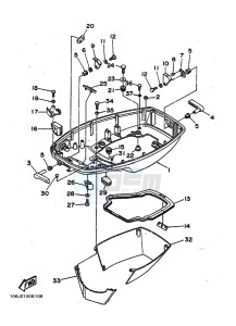 70CE drawing BOTTOM-COWLING