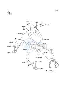 JET SKI STX-15F JT1500A8F FR drawing Bilge System