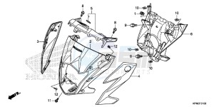 GLR1251WHH UK - (E) drawing COWL