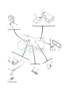 YBR125ED (51D3) drawing ELECTRICAL 2