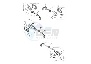 XJ N 600 drawing FLASHER LIGHT