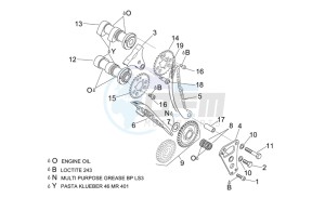 Tuono 1000 drawing Front cylinder timing system