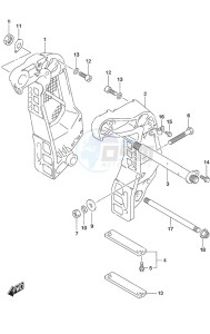 DF 115A drawing Clamp Bracket