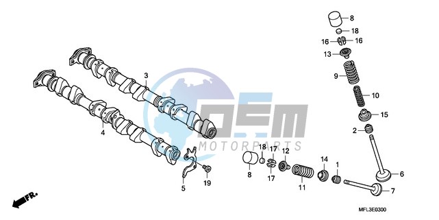 CAMSHAFT/VALVE